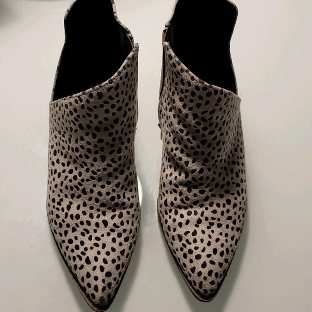 JOLIMAL STYLISH  POINTED LEOPARD BOOTS